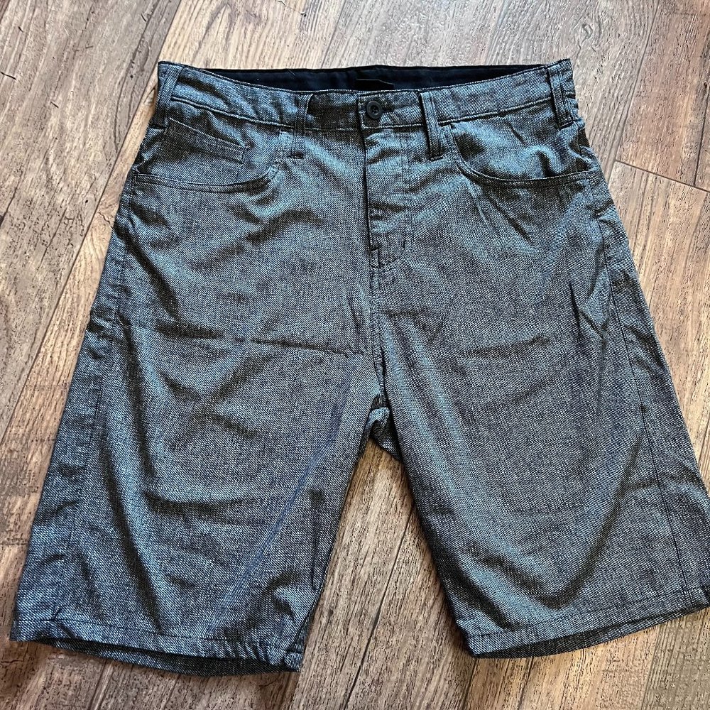 Gray Surf Board Shorts Swim Trunks
